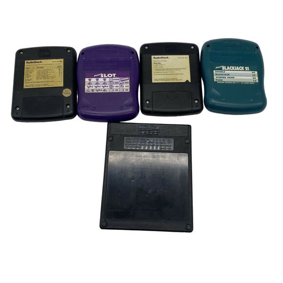 Lot Of Vintage Handheld Casino Games, Slots, Poker, And Blackjack Tested Working - Picture 2 of 7